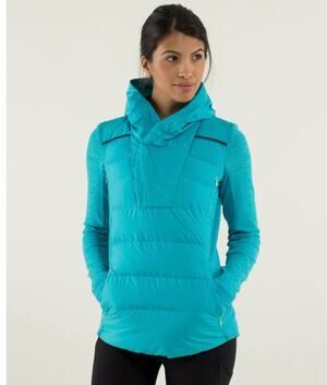 Lululemon Fluff Off Pullover Goose Down Hooded Puffer